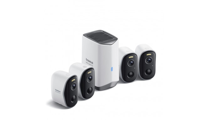 Baseus Security N1 Plus Outdoor Kamera 2K 4-Cam Kit