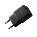 Baseus Palm USB und USB-C Ladegerät 20W EU Schwarz