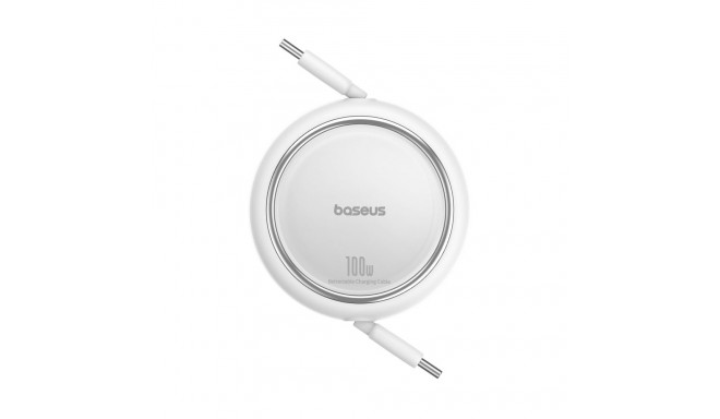 Baseus Free2Draw väljatõmmatav laadimiskaabel Type-C–Type-C 100W
