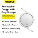 Baseus Free2Draw ausziehbares Ladekabel Type-C auf Type-C 100W