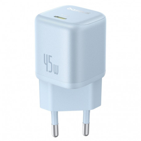 Baseus PicoGo GaN Ladegerät 45W EU Blau