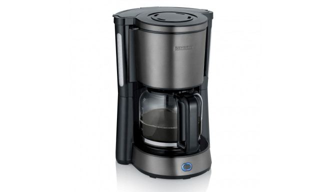 Severin KA 9340 tume inox klaaskannuga