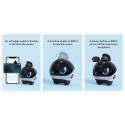 Enabot EBO X Family Robot with 4K Surveillance Camera