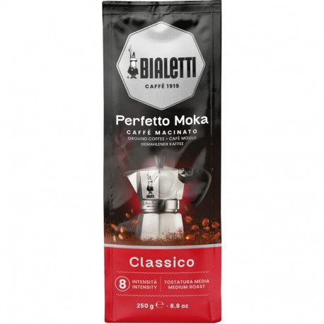 Bialetti Perfetto Moka Classico jahvatatud kohv 250 g