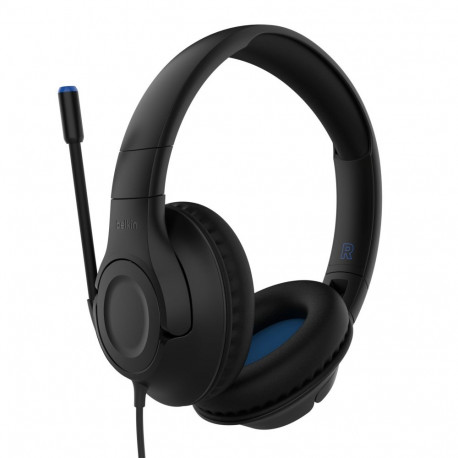 Belkin gaming pealiskõrvaklapid lastele kaabliga ENA011hqBK