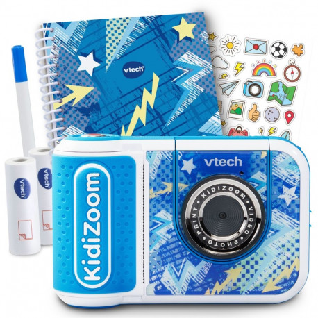 VTech Kidizoom Print Cam blau limitiertes Bundle