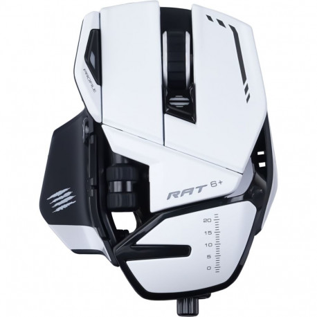 MadCatz R.A.T. 6+ White Optical Gaming Mouse