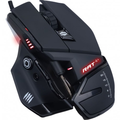 MadCatz R.A.T. 4+ must optiline mängurihiir