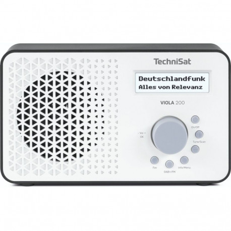 Technisat VIOLA 200 valge/must