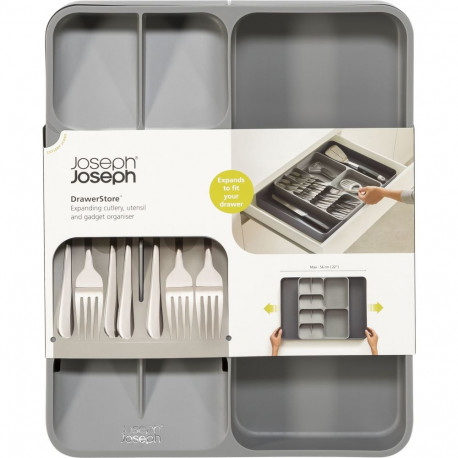 Joseph Joseph DrawerStore Grey Expan.Cutl.Utensil & Gadg.Organ.