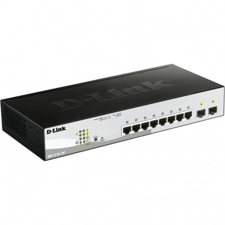 D-Link DGS-1210-10P/E 10-porti Layer2 PoE nutikas hallatav Gb lüliti
