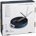 Joseph Joseph Space Fold.Handle Ceramic NS 30cm Blue Frying Pan