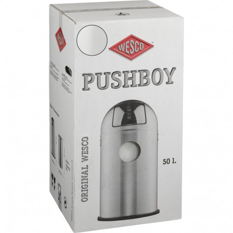 WESCO Pushboy 50l white matt