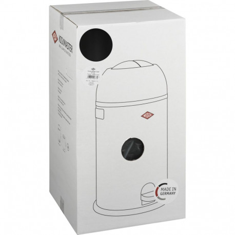WESCO Kickmaster Soft Trash Bin black matt