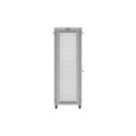 RACK CABINET 19" FREE-STANDING 47U/800X1000 (FLAT PACK) WITH MESH DOOR LCD GREY LANBERG V2