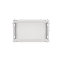 RACK CABINET 19" WALL-MOUNT 6U/600X600 FOR SELF-ASSEMBLY WITH METAL DOOR GREY LANBERG (FLAT PACK)