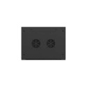 RACK CABINET 19" WALL-MOUNT 9U/600X450 (FLAT PACK) WITH GLASS DOOR BLACK LANBERG V2