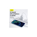 Baseus Type-C - Lightning Superior Series fast charging data cable PD 20W 1.5m White (CATLYS-B02)