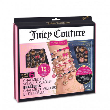 MAKE IT REAL Juicy Couture ehtekomplekt samet ja pärlid
