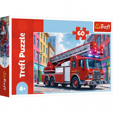 TREFL Pusle Tuletõrjeauto, 60 osa