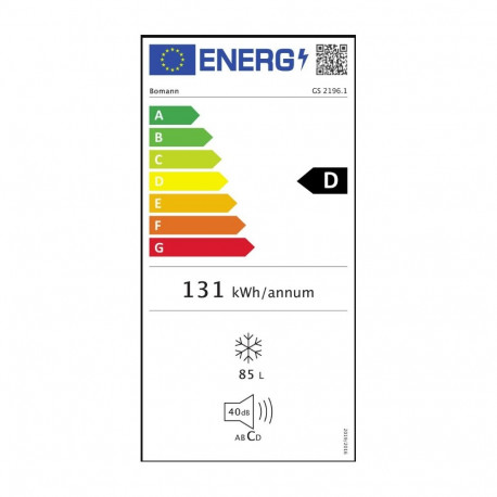 Freezer Bomann, white