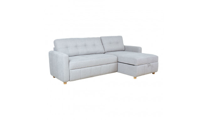Corner sofa bed WAIOLA grey