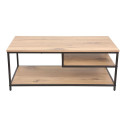 Coffee table DIMITRA 100x50xH40cm, rustic/black