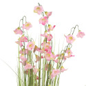 Kunstlill IN GARDEN H87cm, lilla kelluke, rohukõrred potis