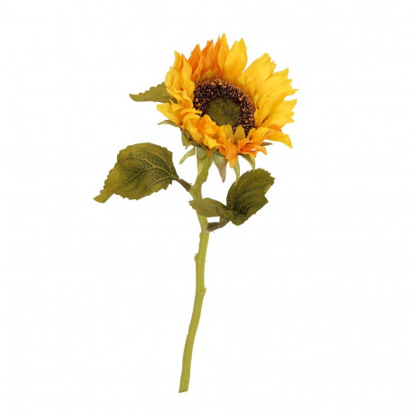 Artificial flower IN GARDEN H35cm, yellow sunflower