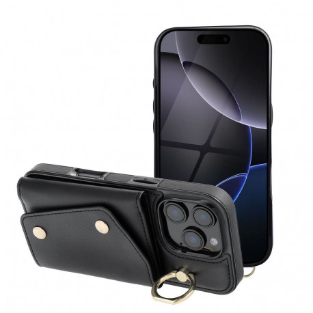 Case for iPhone 13 Wonder with wallet black