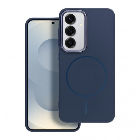 Case for Samsung A16 5G / A16 4G Frame Mag Cover compatible with MagSafe navy blue