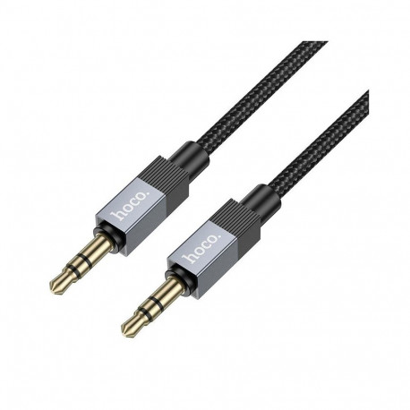 Cable AUX Jack 3,5 mm (male) to Jack 3,5 mm (male) Hoco 1 m UPA32 black