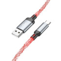 Cable USB A to USB C Hoco 3A 1 m U112 gray