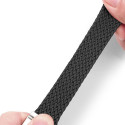 DUX DUCIS strap MIXTURE II stretchable braided for Apple Watch 42 / 44 / 45 mm black