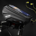 WILDMAN traveling bag for bike frame with zipper 0,6L (4 "- 7") MS33 black