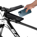 WILDMAN traveling bag for bike frame with zipper 1L ES5 black