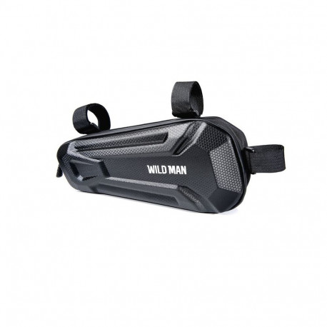 WILDMAN traveling bag under the bike frame with zipper 1,8L XT9 black