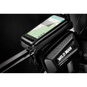WILDMAN traveling bag for bike frame with zipper 1,2L (4"-7") E6S black
