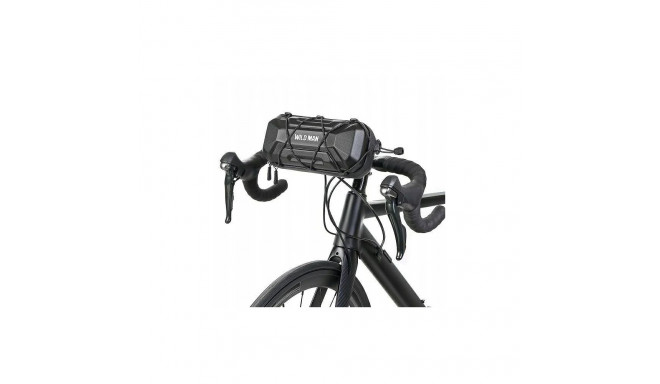 WILDMAN traveling bag for bike handlebars with zipper 2L XT17 black