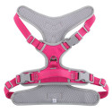 Dog harness OXFORD B size S pink grey Dog harness OXFORD B size S pink grey