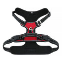 Dog harness OXFORD A size L red black