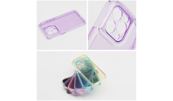 Case for iPhone 17 AIR Matrix Clear light violet