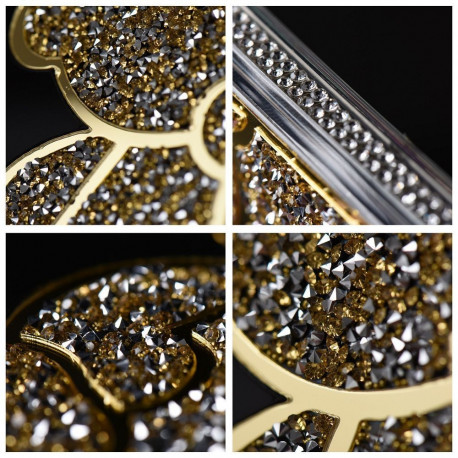 Case for iPhone 17 PRO MAX Teddy Bear gold