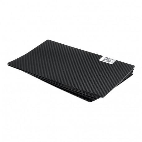 Film for back cover 180 x 120 mm 10pcs - carbon