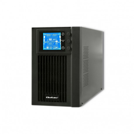 Qoltec 53042 topeltmuundamisega katkematu toiteallikas (UPS) 1 kVA 800 W 2 AC outlet(s)