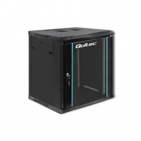 Qoltec 19" RACK kapp 12U 600 x 635 x 600 must riputatav
