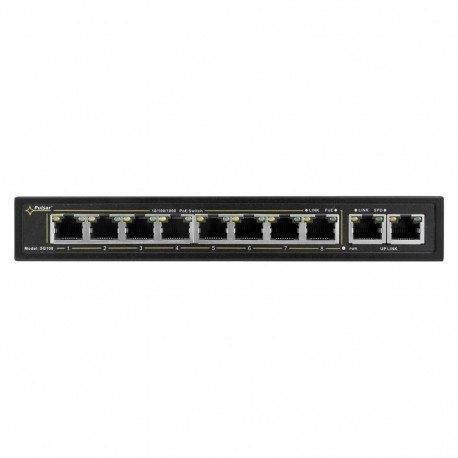 PULSAR SG108 võrgulüliti gigabit ethernet (10/100/1000) power over ethernet (PoE) must