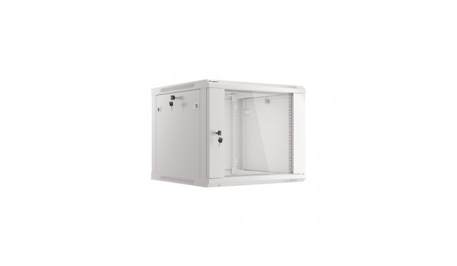 Lanberg WF01-6609-10S rack cabinet 9U Wall mounted rack Grey