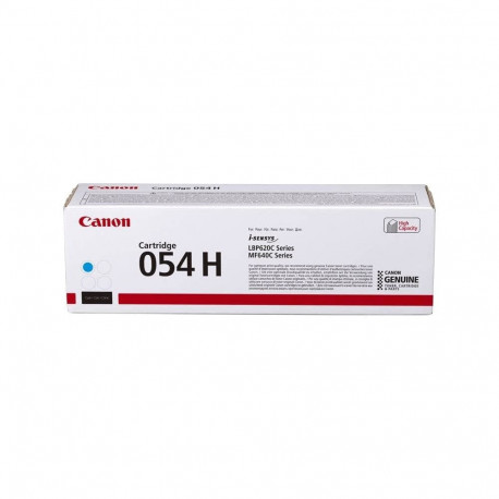 Canon 054 H suure tootlikkusega toonerkassett, tsüaan