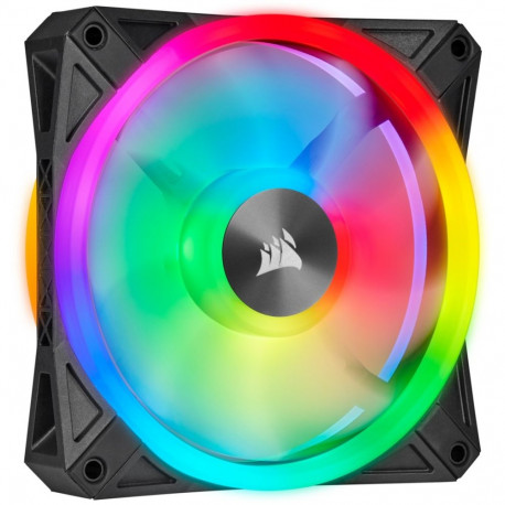 Corsair iCUE QL140 RGB arvutikorpuse ventilaator 14 cm must, hall